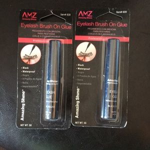 2 AMZ Eyelash brush on Glue NIB